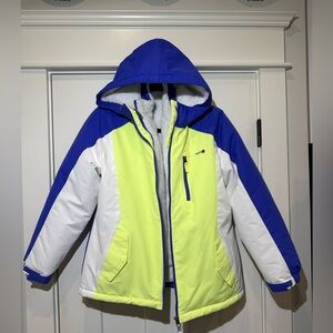 SWISS TECH 3in1 system jacket size XL (14/16) in color block design